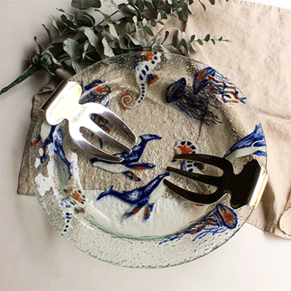 Tinirur salad bowl ballenas