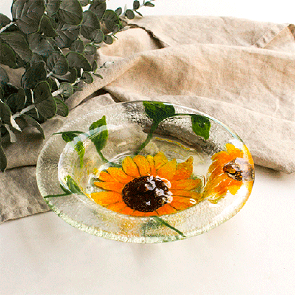 Set x 4 Small bowls girasoles