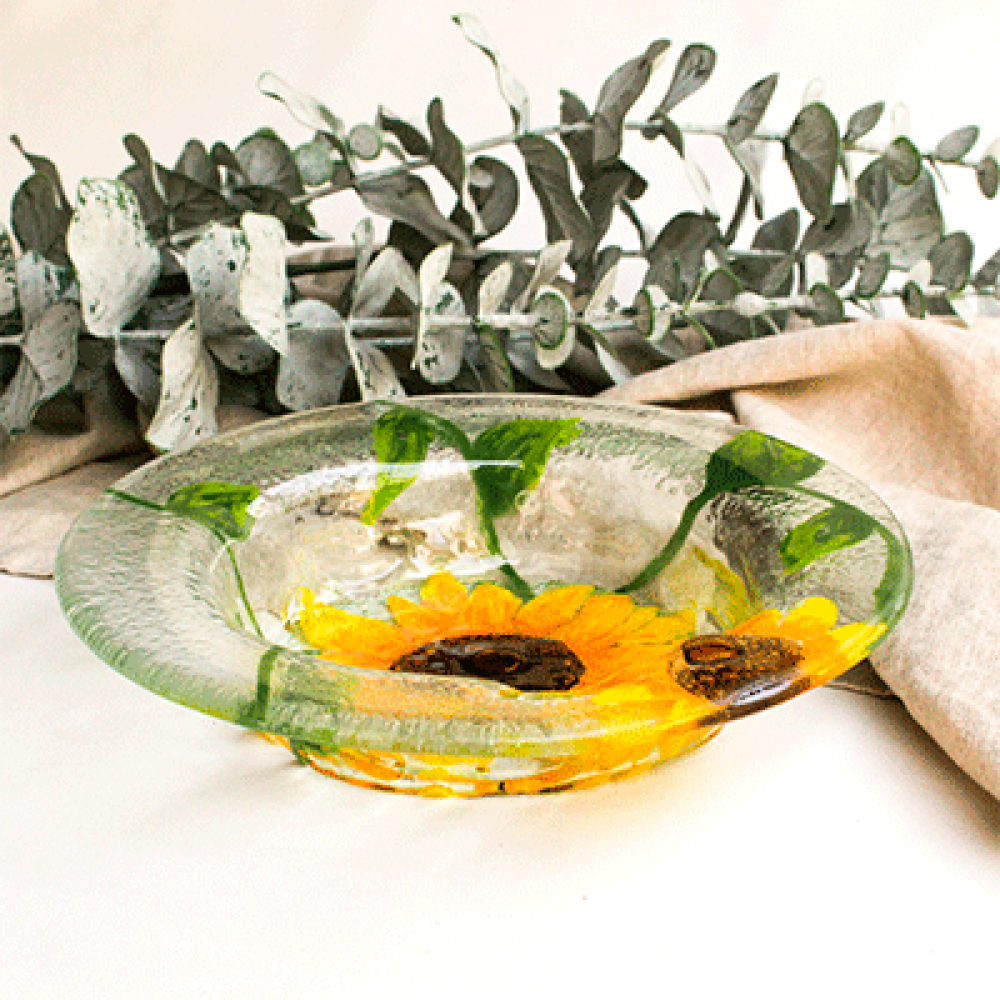 Set x 4 Small bowls girasoles