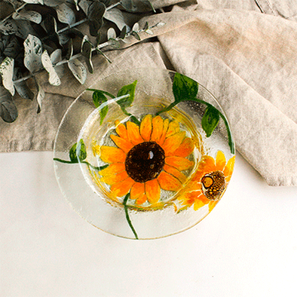 Set x 4 Small bowls girasoles