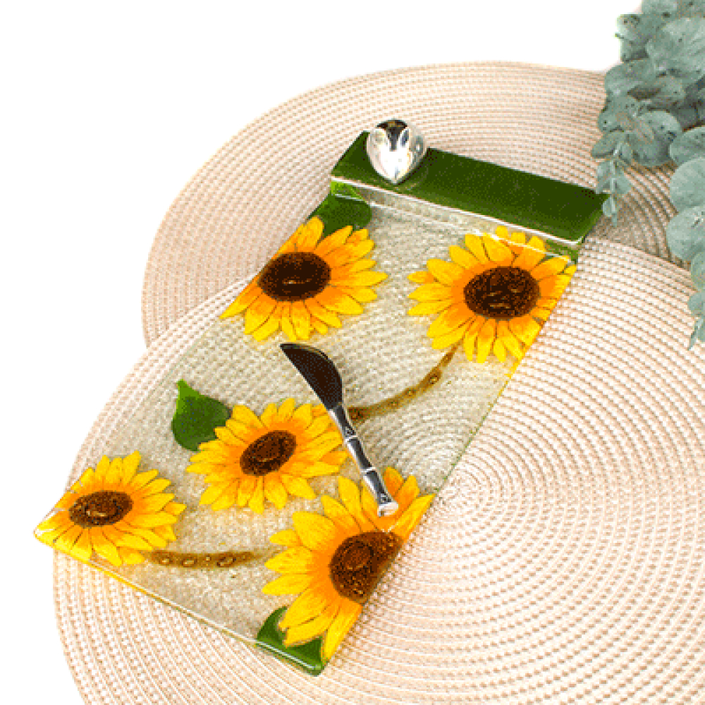 girasoles serving board