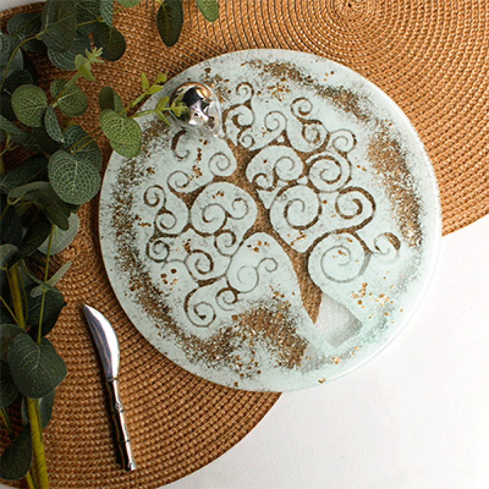 &Aacute;rbol de la vida serving board