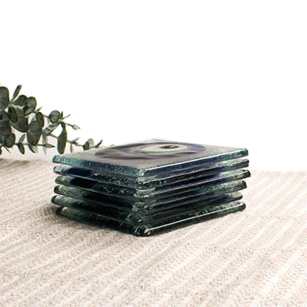 ojos turcos azules for 6 coasters