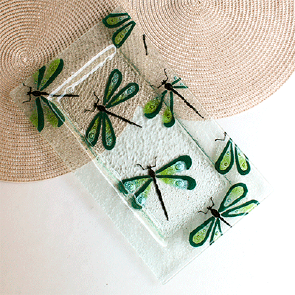 Serving Platter lib&eacute;lula verde