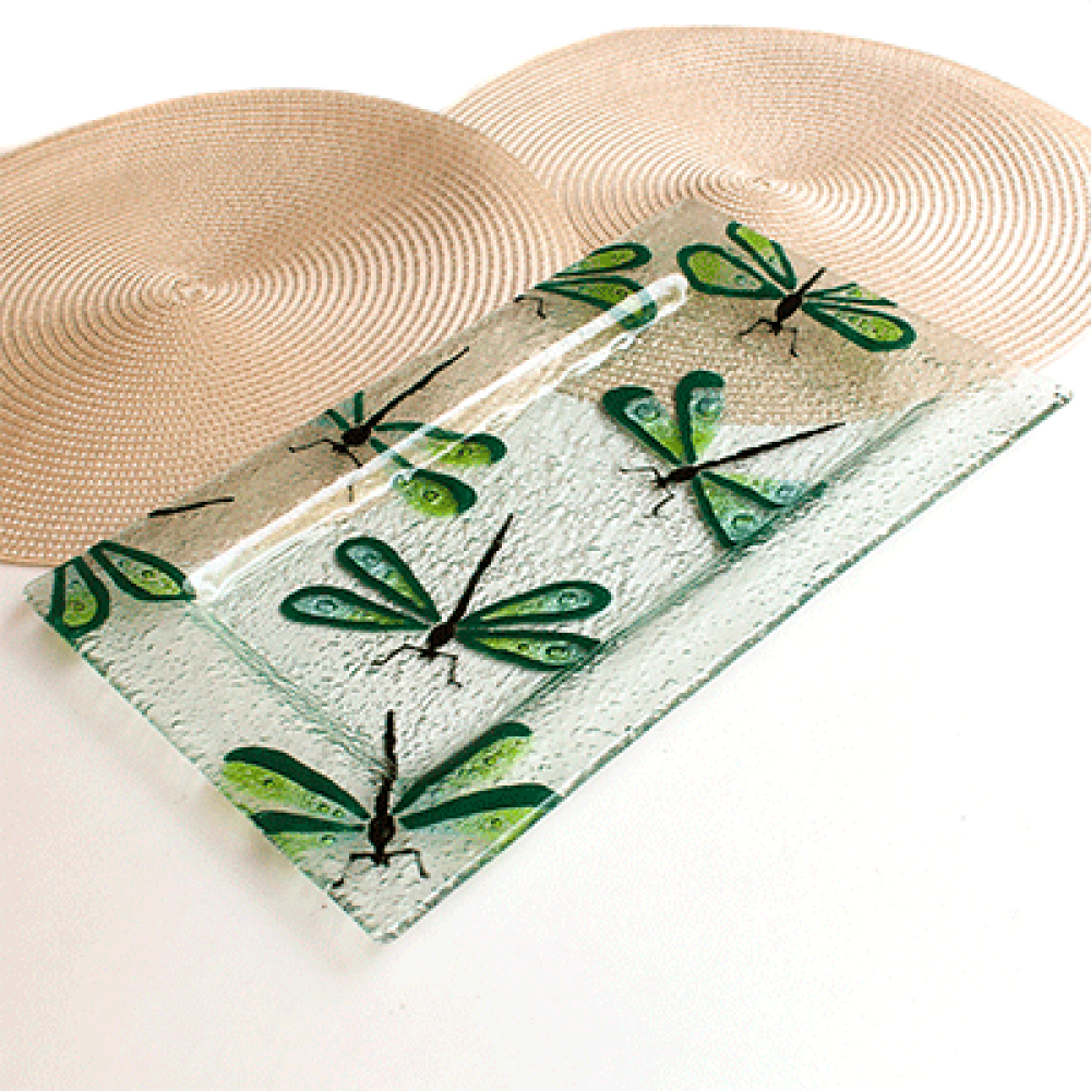 Serving Platter lib&eacute;lula verde