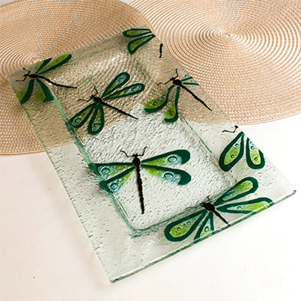 Serving Platter lib&eacute;lula verde