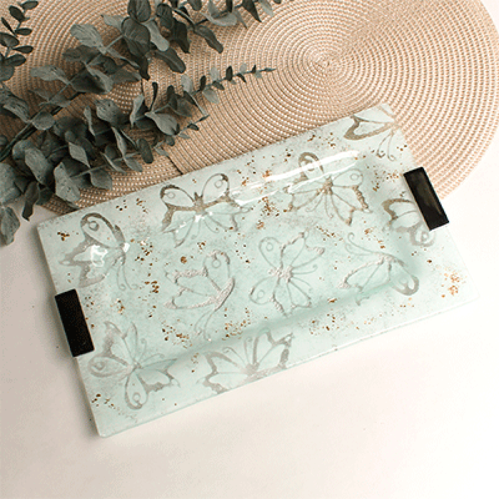 Serving platter mariposas