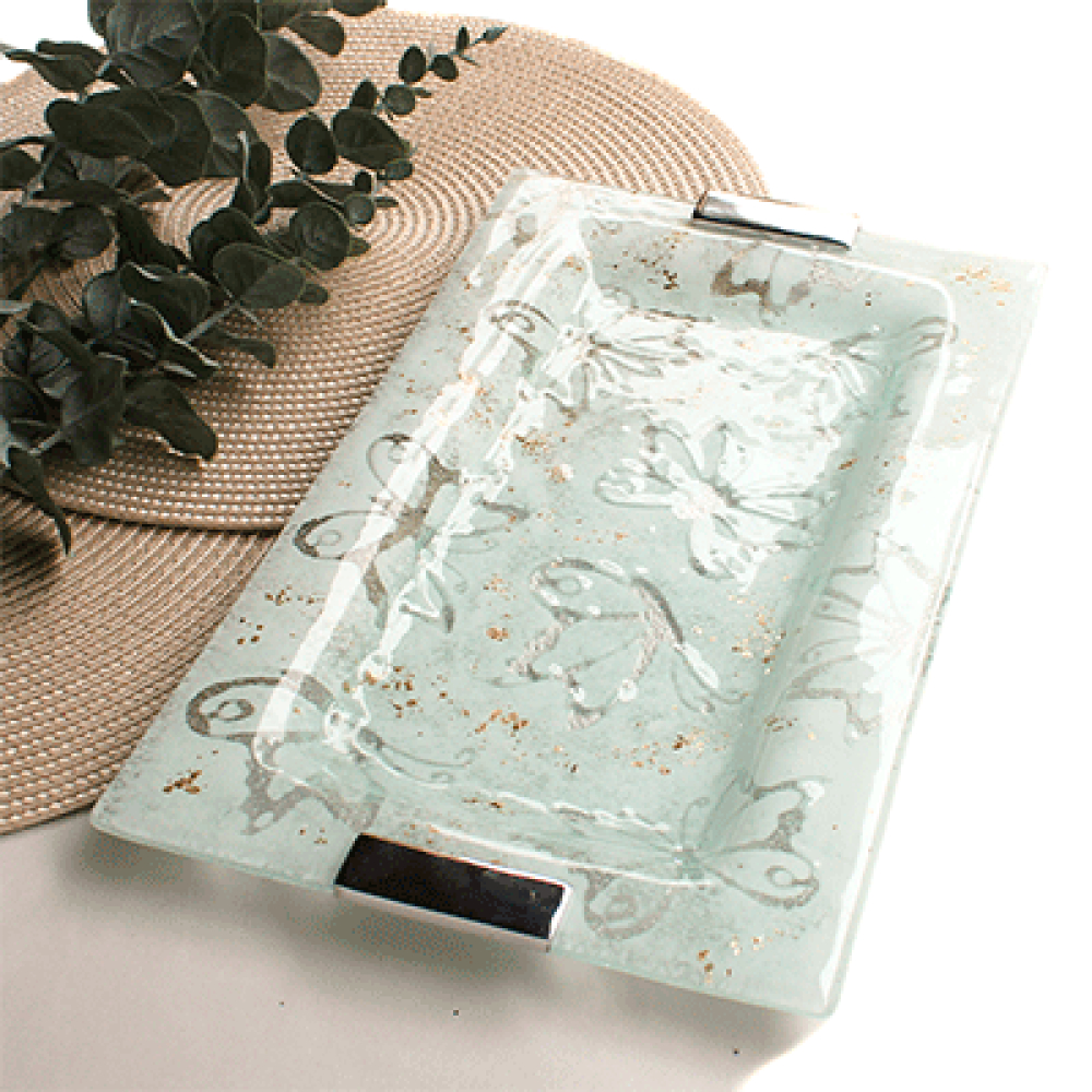 Serving platter mariposas