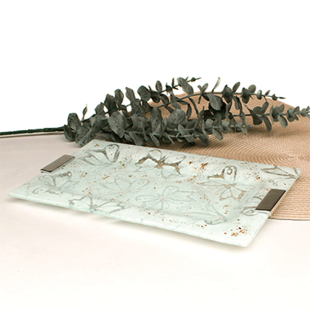 Serving platter mariposas