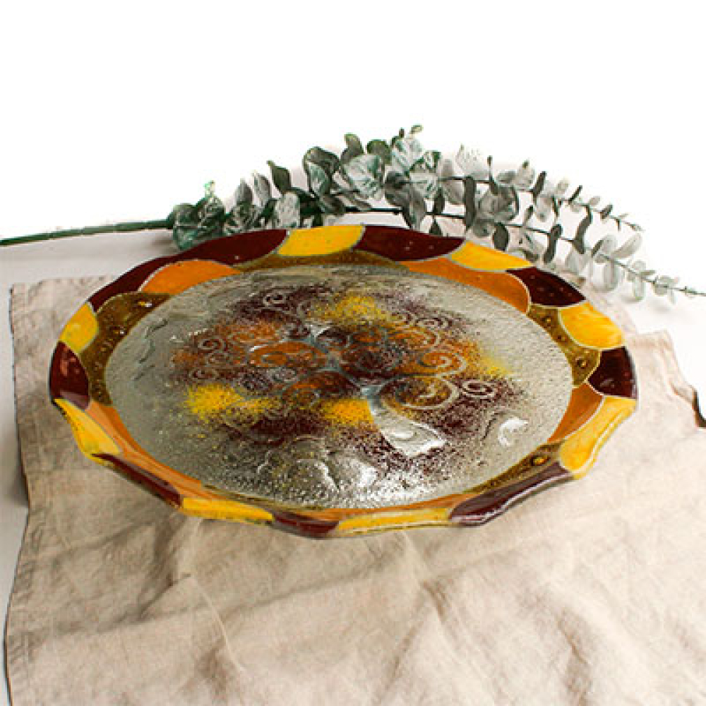 arbol de la vida brown cake holder