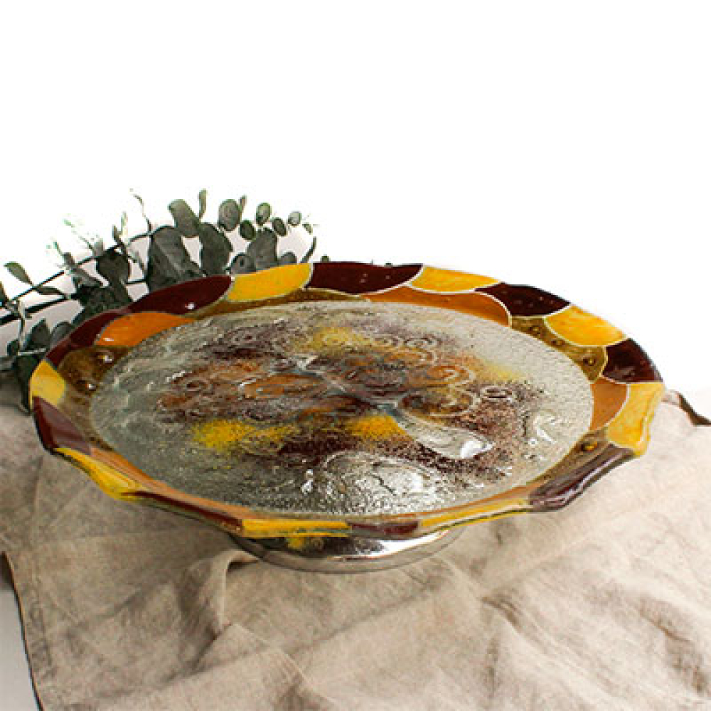 arbol de la vida brown cake holder