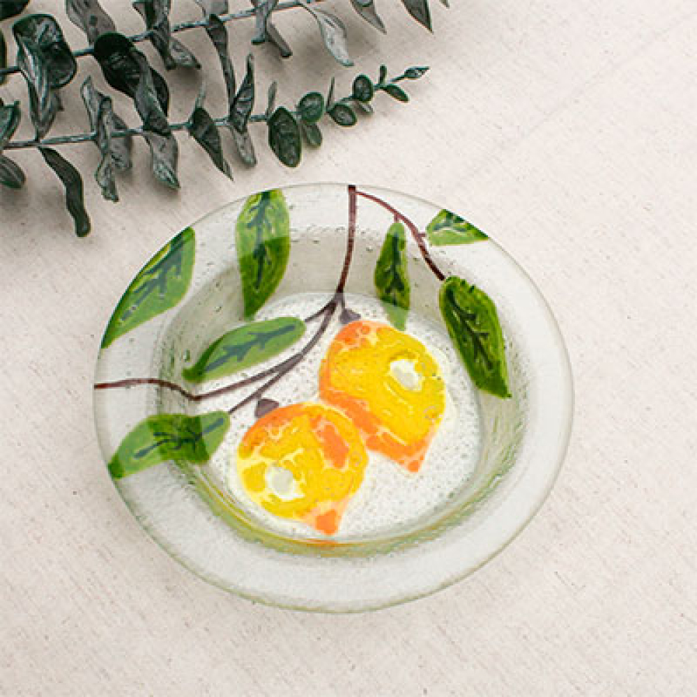 set x 4 small bowls limones