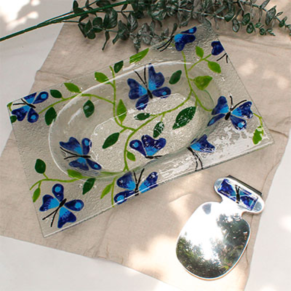 mariposa azul rice bowl