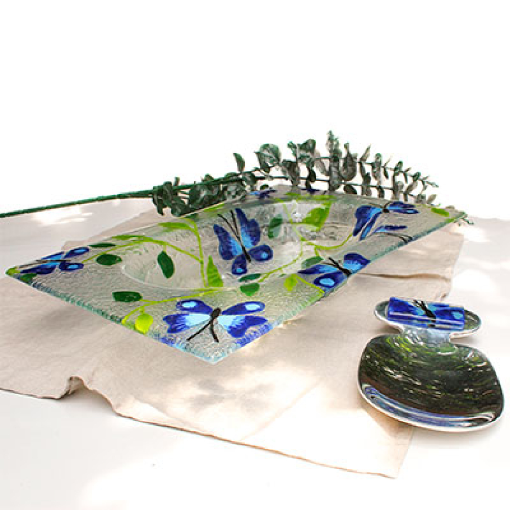 mariposa azul rice bowl