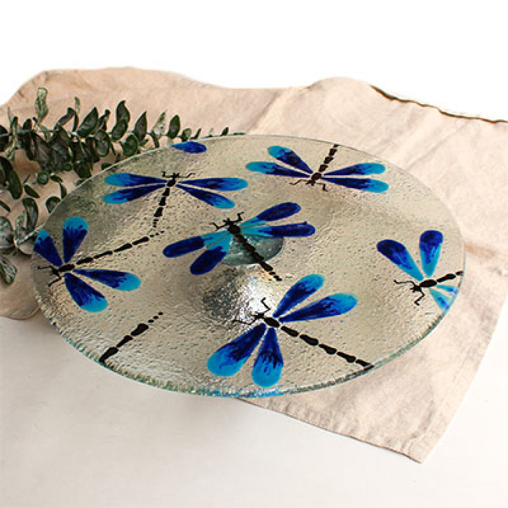 Lib&eacute;lula azul cake holder