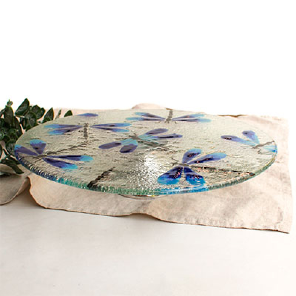 Lib&eacute;lula azul cake holder