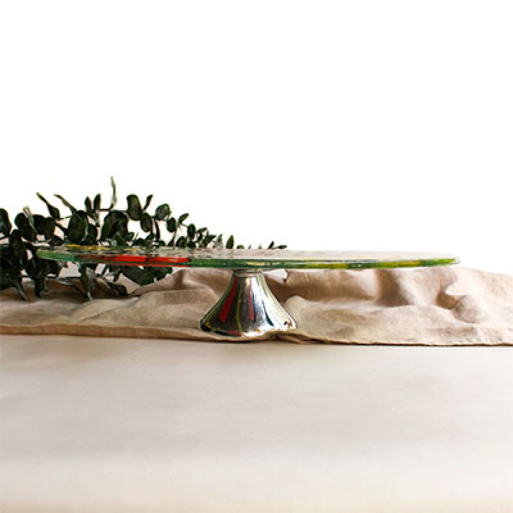 mariposa multicolor cake holder