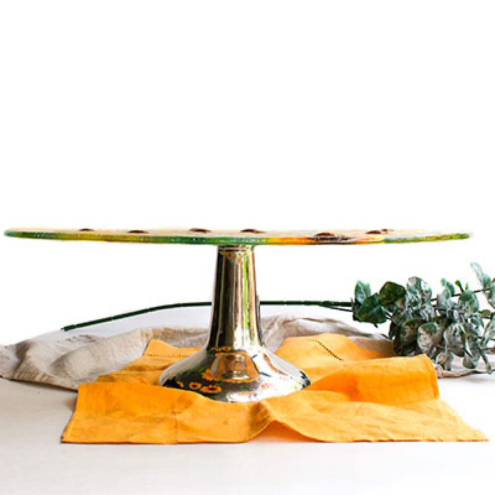 girasol cake holder