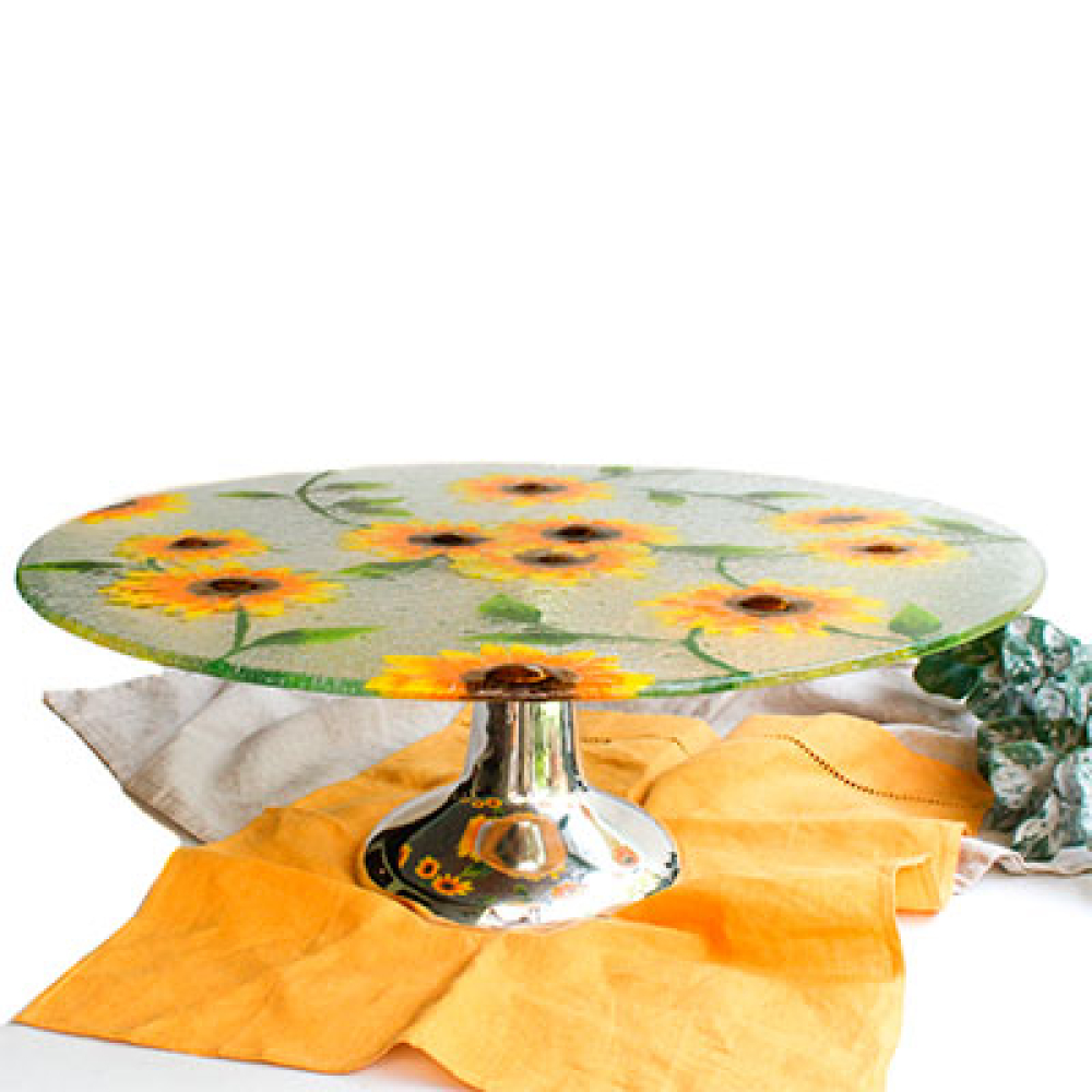 girasol cake holder