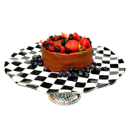 Ajedrez cake holder